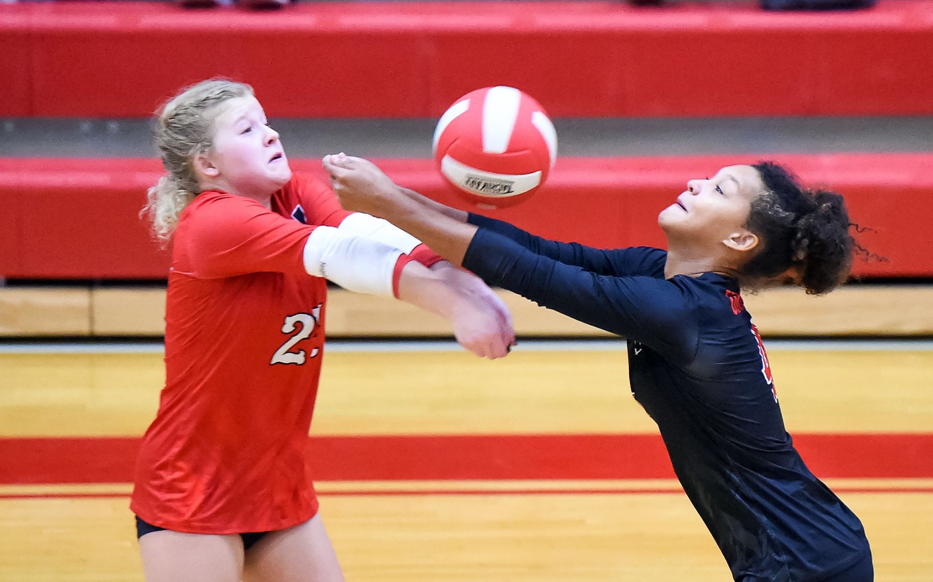 St. Clair vs. Union volleyball